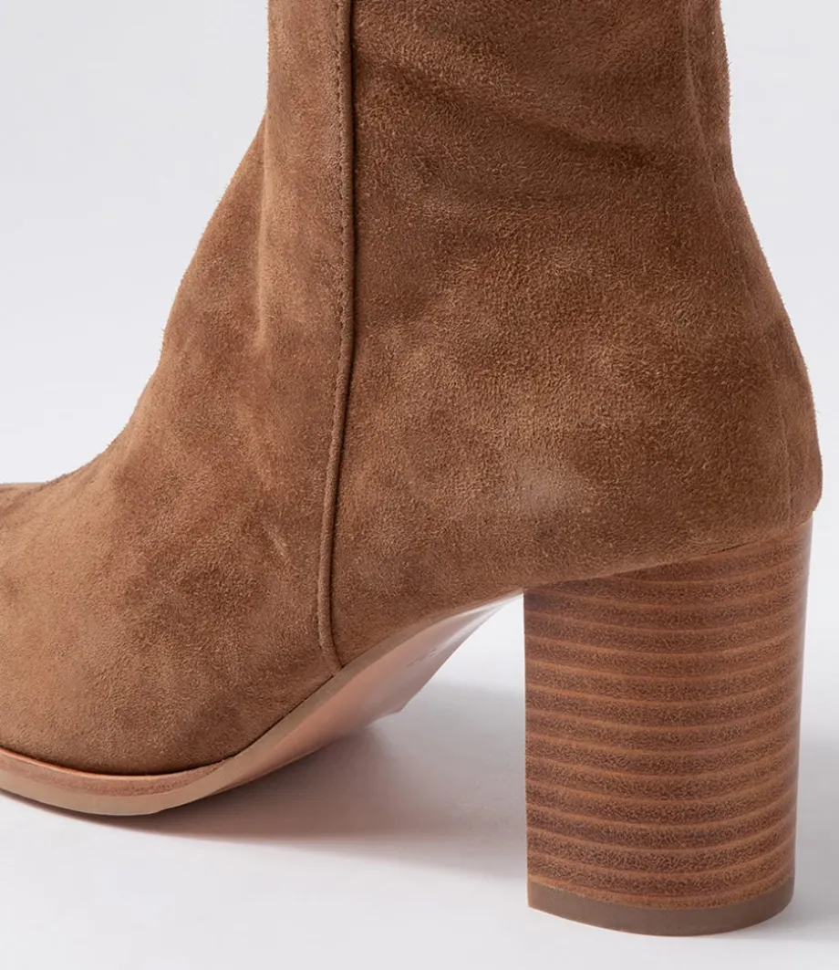 allouta_light_choc_suede_knee_high_boots_4.webp Allouta Light Choc Suede Knee High Boots<DJANGO & JULIETTE Cheap