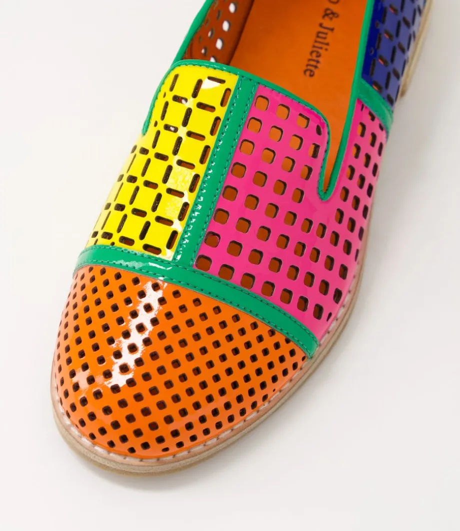 alycia_bright_multi_patent_loafers_3.webp Alycia Bright Multi Patent Loafers<DJANGO & JULIETTE Discount