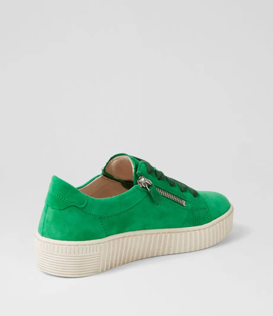 amelia_verde_beige_suede_sneakers_2.webp Amelia Verde Beige Suede Sneakers<GABOR Online