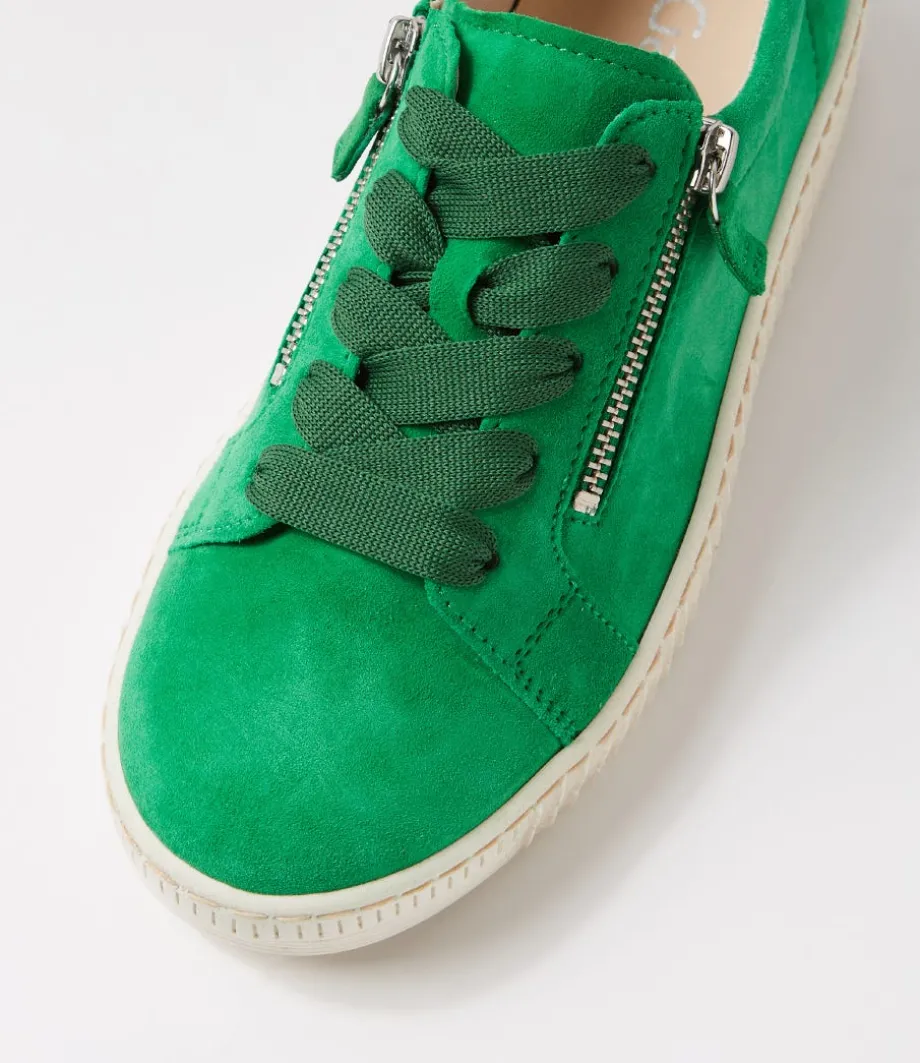 amelia_verde_beige_suede_sneakers_3.webp Amelia Verde Beige Suede Sneakers<GABOR Online