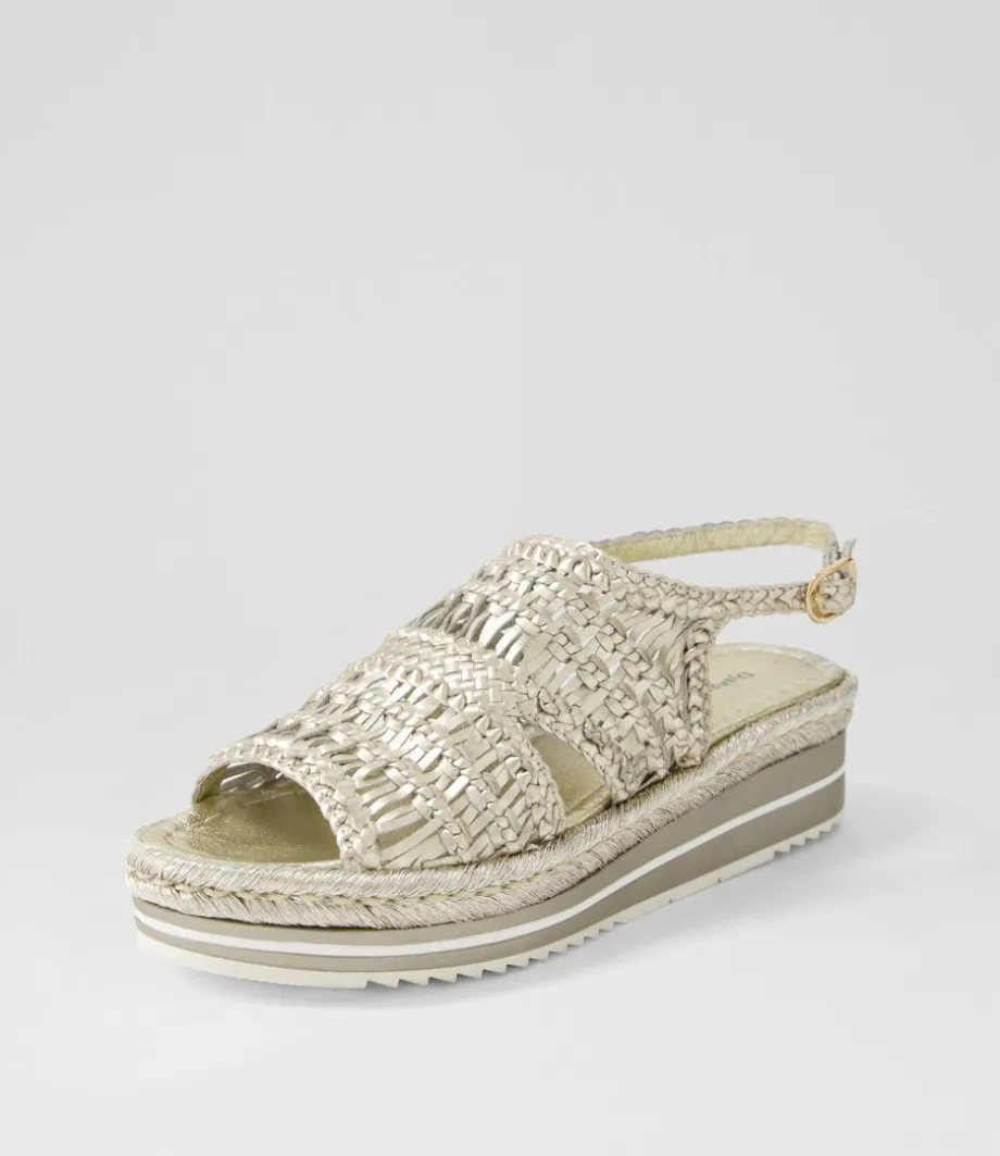 Amiri Platinum Rope Woven Sandals<DJANGO & JULIETTE Sale