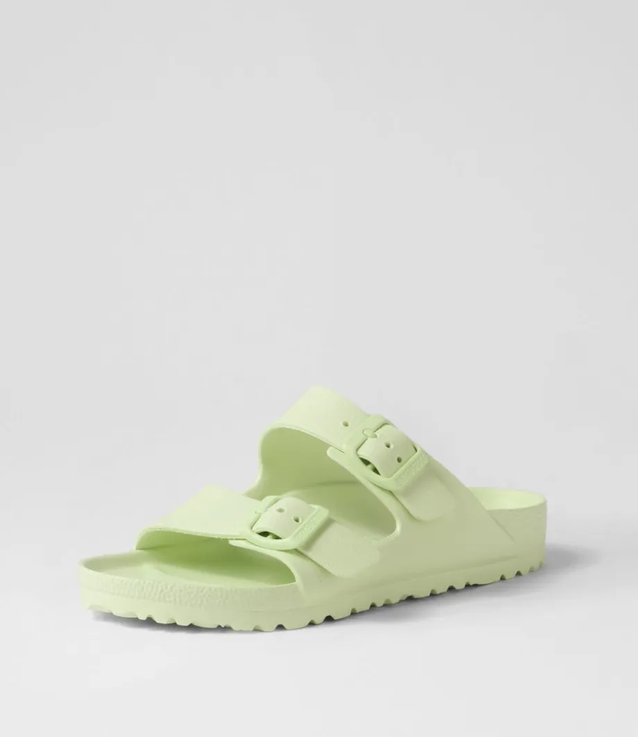 Arizona Eva Faded Lime Eva Slides<BIRKENSTOCK New