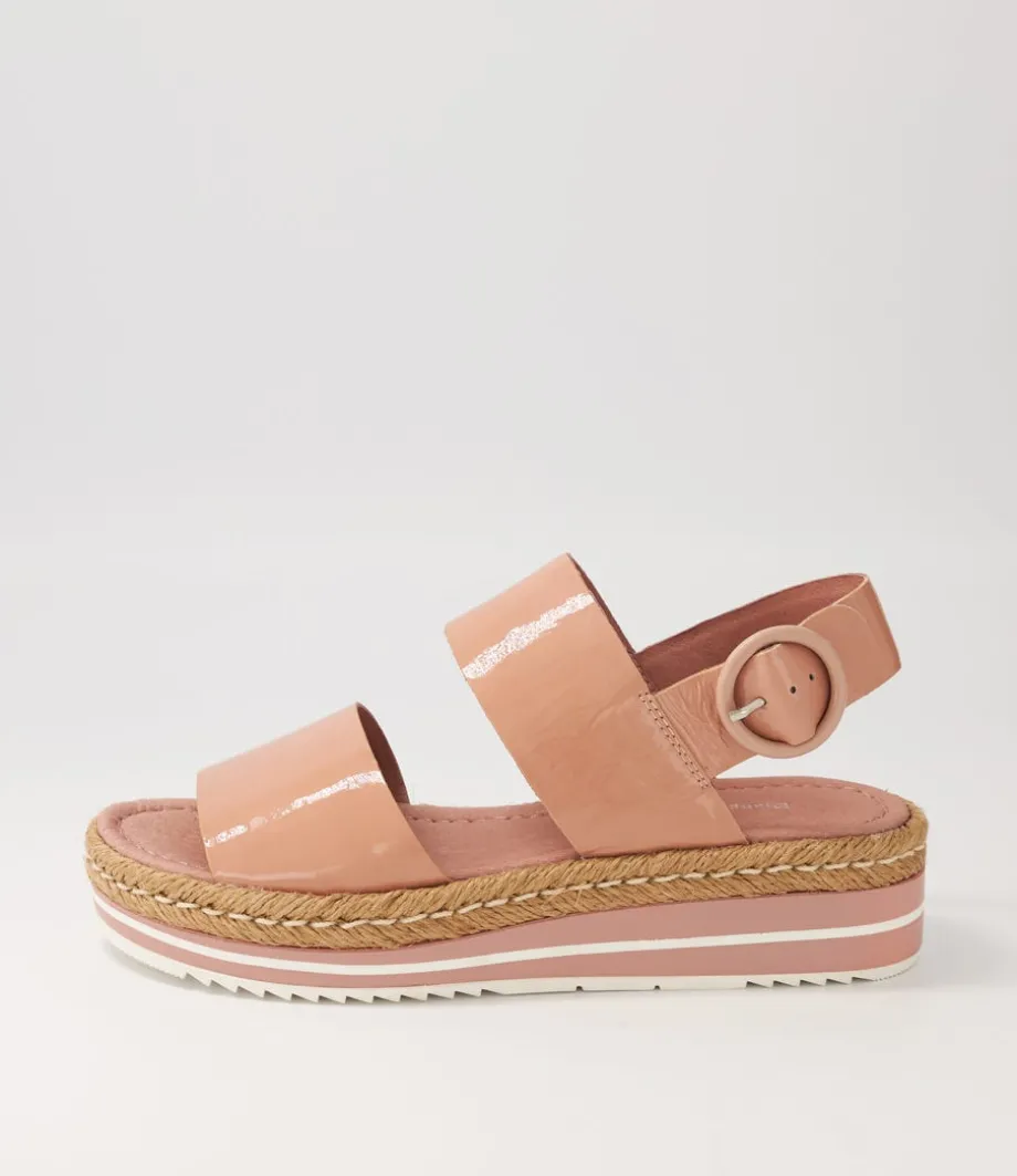 Atha Mushroom Patent Leather Espadrilles<DJANGO & JULIETTE Cheap