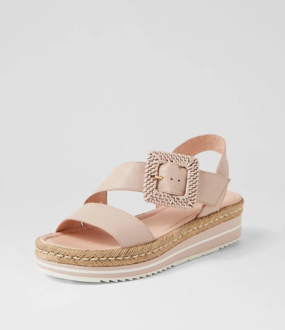 Atory Rose Leather Sandals<DJANGO & JULIETTE Fashion