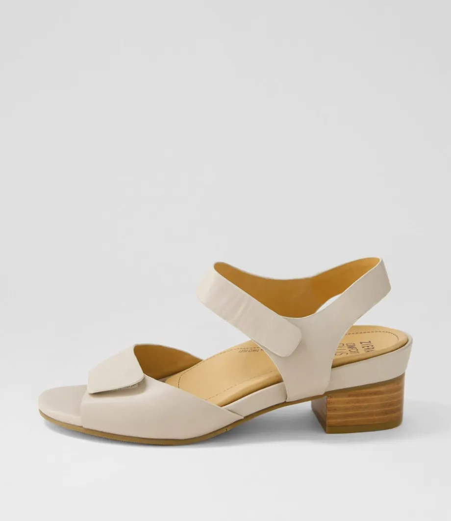 Ava Xw Almond Leather Sandals<ZIERA Sale