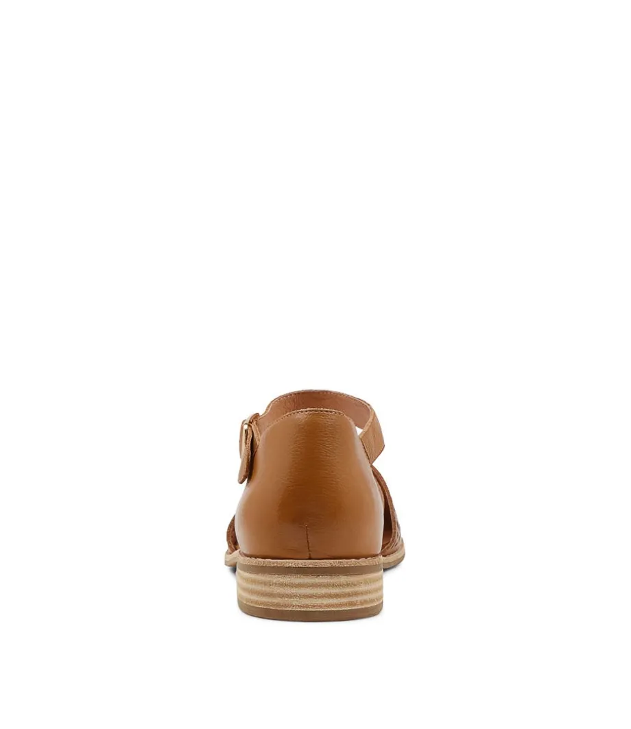 averate_tan_leather_flat_shoes_2.webp Averate Tan Leather Flat Shoes<DJANGO & JULIETTE Discount