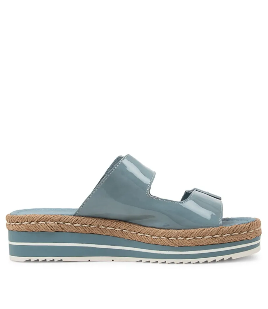 axel_denim_patent_leather_sandals_3.webp Axel Denim Patent Leather Sandals<DJANGO & JULIETTE Best Sale