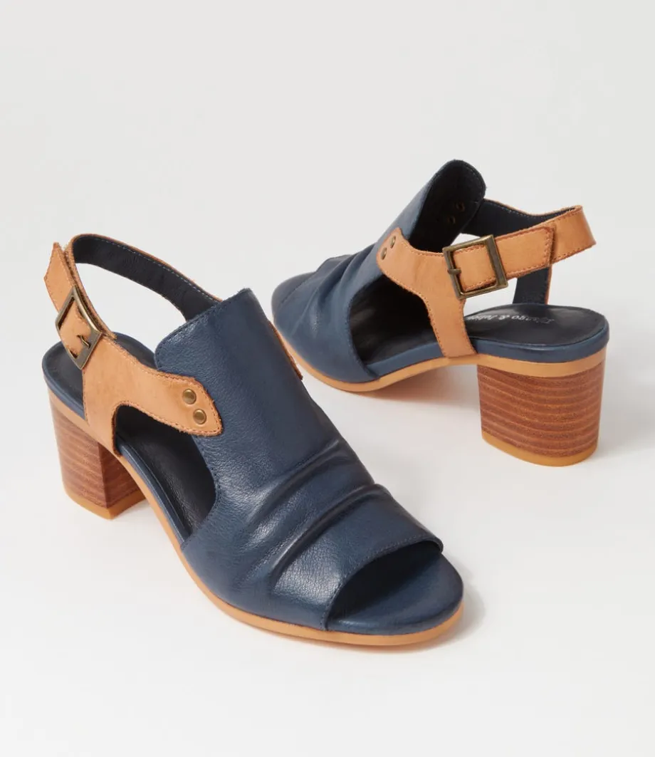 ballarat_navy_dark_tan_leather_sandals_4.webp Ballarat Navy Dark Tan Leather Sandals<DJANGO & JULIETTE Hot