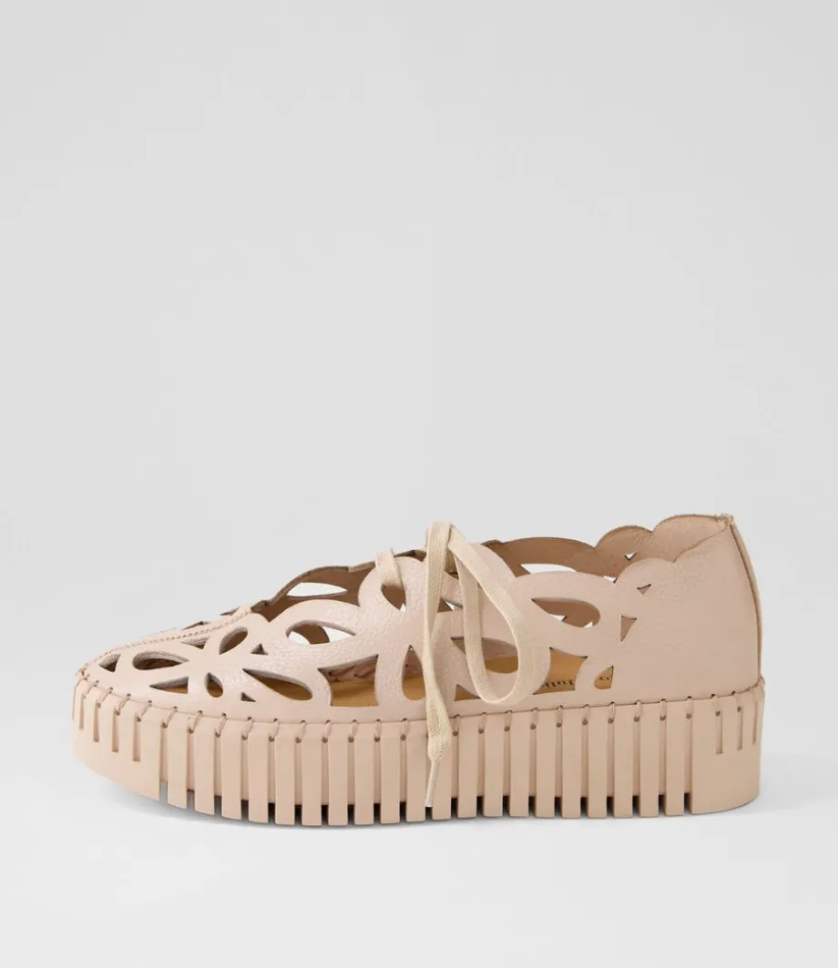 Bello Rose Leather Sneakers<DJANGO & JULIETTE New