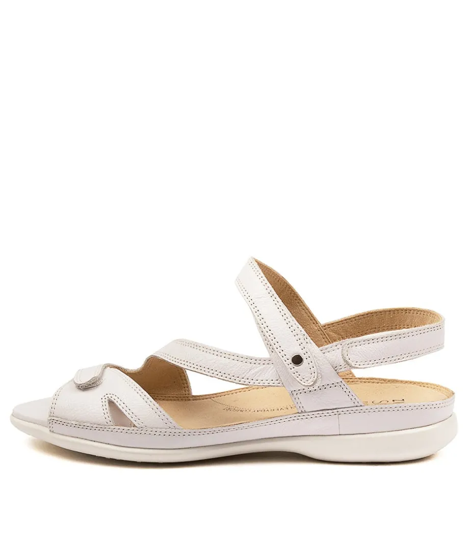 Belta W White Leather<ZIERA Clearance