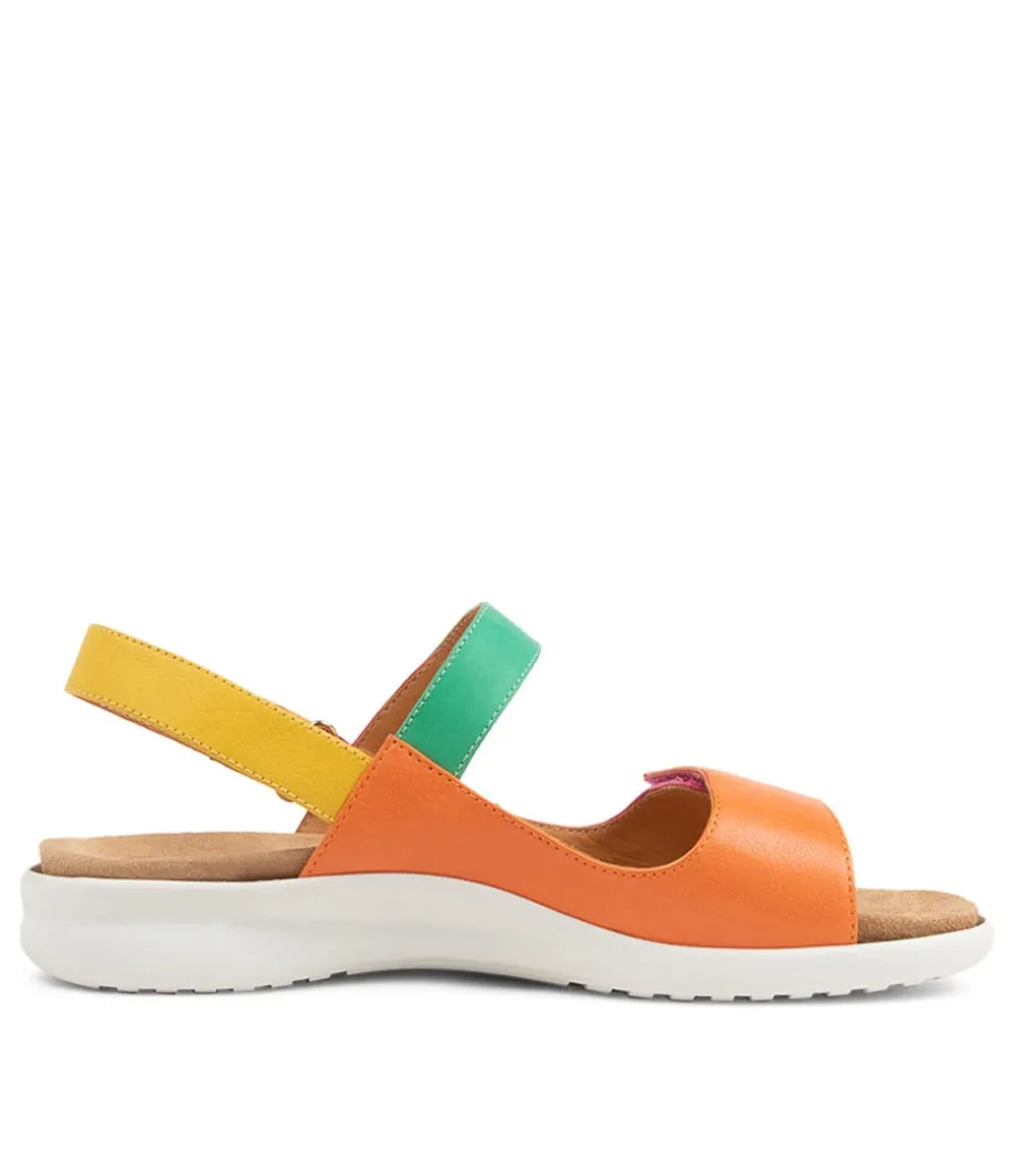 benji_xw_bright_multi_leather_sandals_3.webp Benji Xw Bright Multi Leather Sandals<ZIERA New