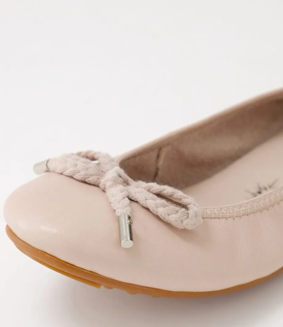 beyond_rose_leather_ballet_flats_4.webp Beyond Rose Leather Ballet Flats<DJANGO & JULIETTE New