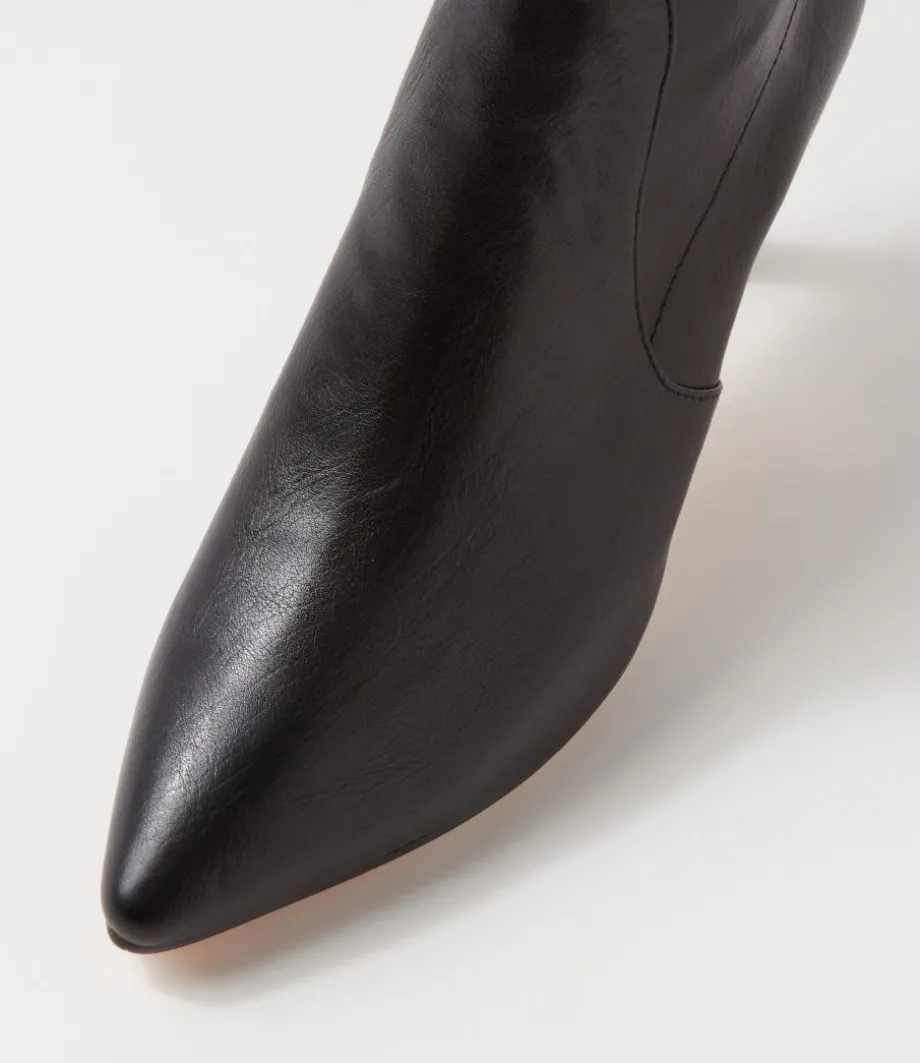 boydy_black_stretch_smooth_knee_high_boots_3.webp Boydy Black Stretch Smooth Knee High Boots<TOP END Cheap