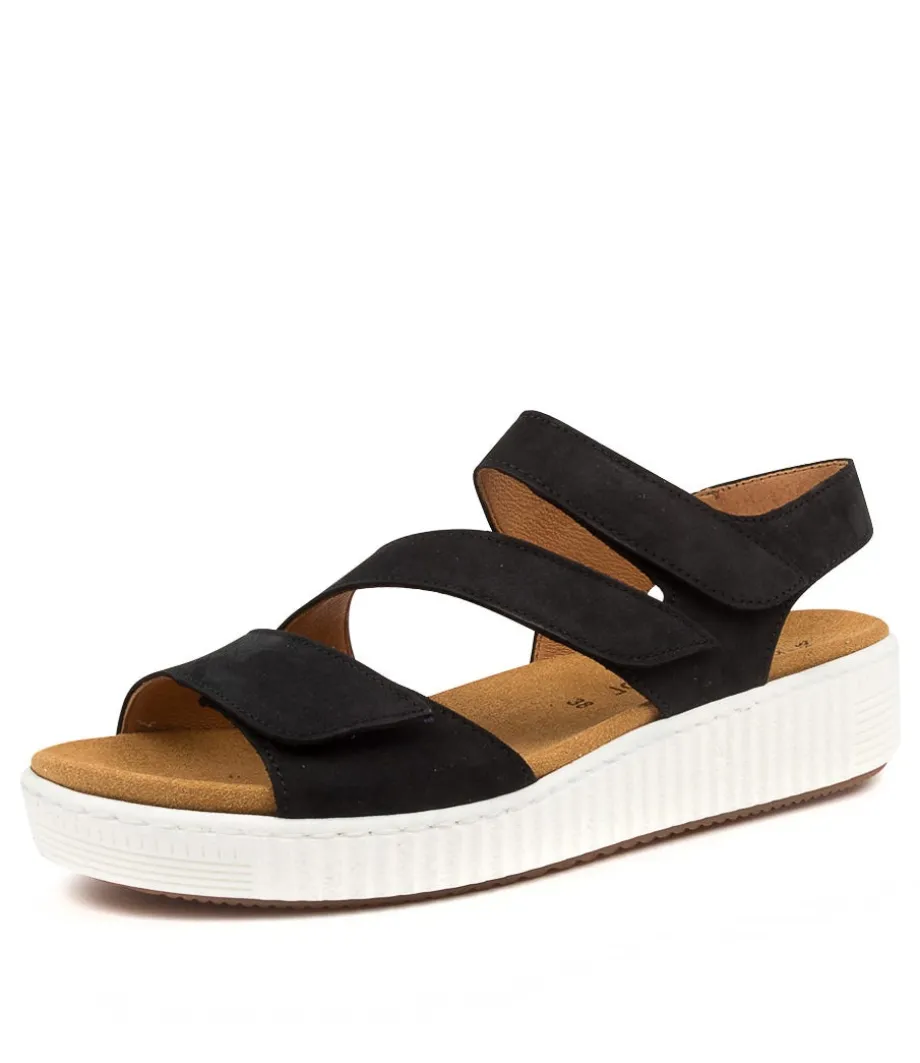 Brielle Ga Night Blue Nubuck<GABOR Cheap