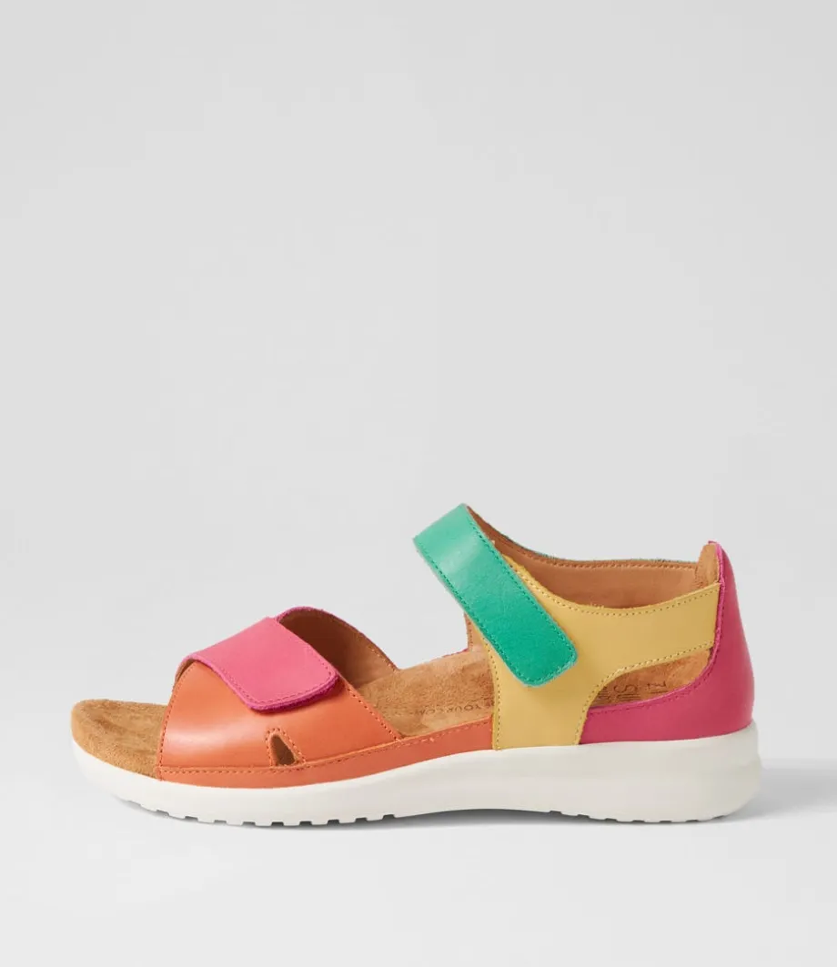 Bronn Xw Bright Multi Leather Sandals<ZIERA Hot