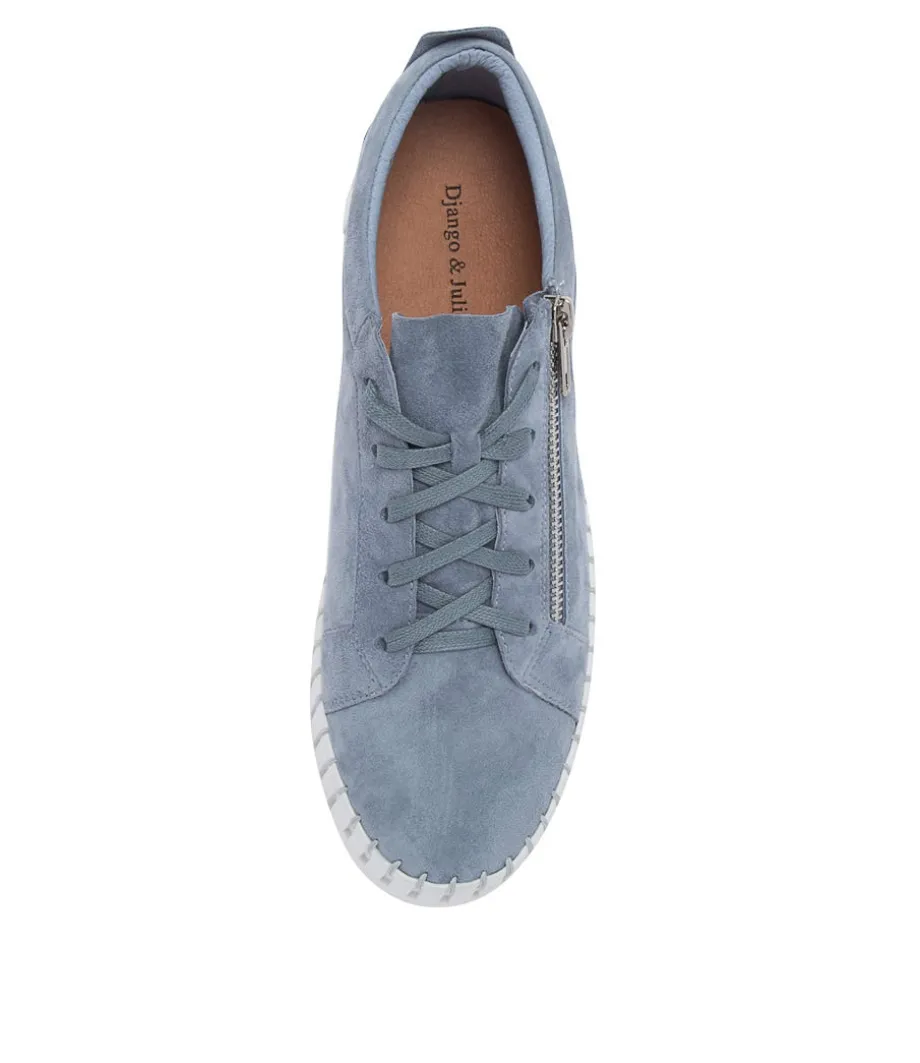 bump_steel_suede_sneakers_white_sole_4.webp Bump Steel Suede Sneakers White Sole<DJANGO & JULIETTE Store