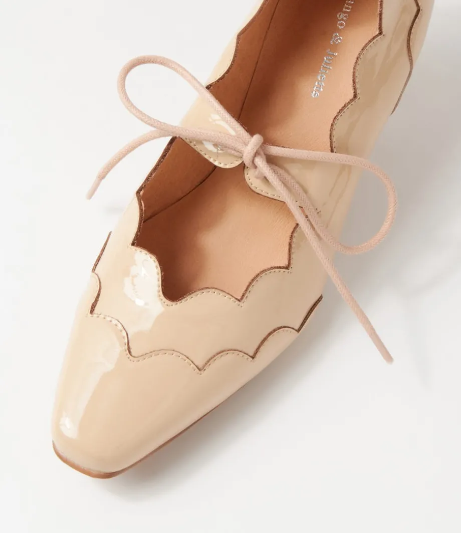 caddie_latte_patent_leather_mary_jane_heels_3.webp Caddie Latte Patent Leather Mary Jane Heels<DJANGO & JULIETTE Fashion