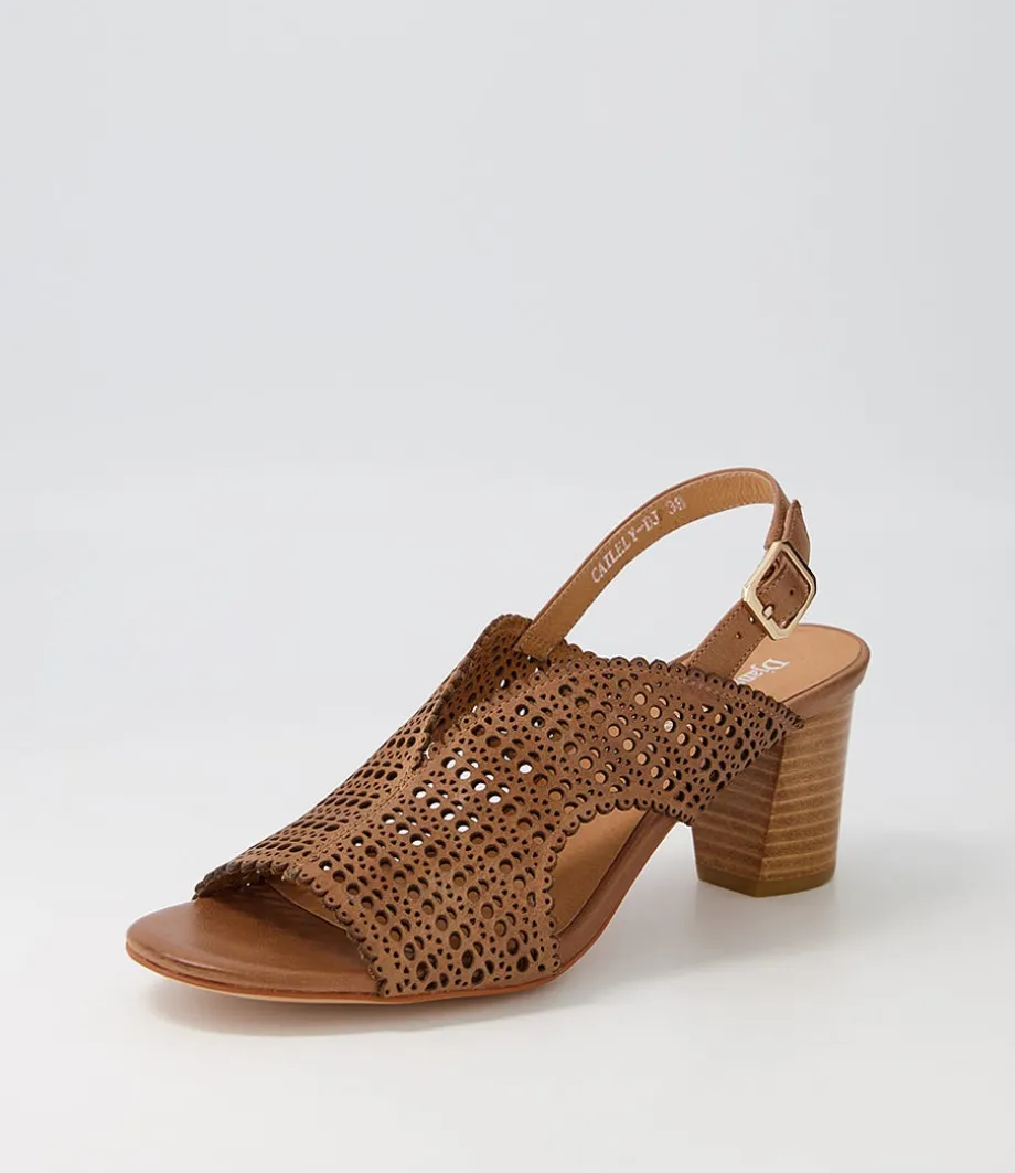 Cailely Tan Leather Sandals<DJANGO & JULIETTE Shop