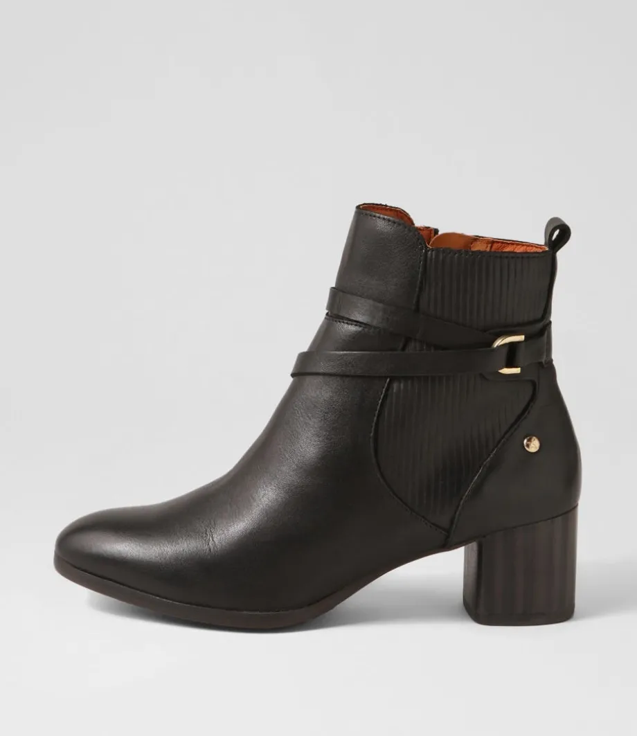 Calafat 41 Black Leather Chelsea Boots<PIKOLINOS Hot