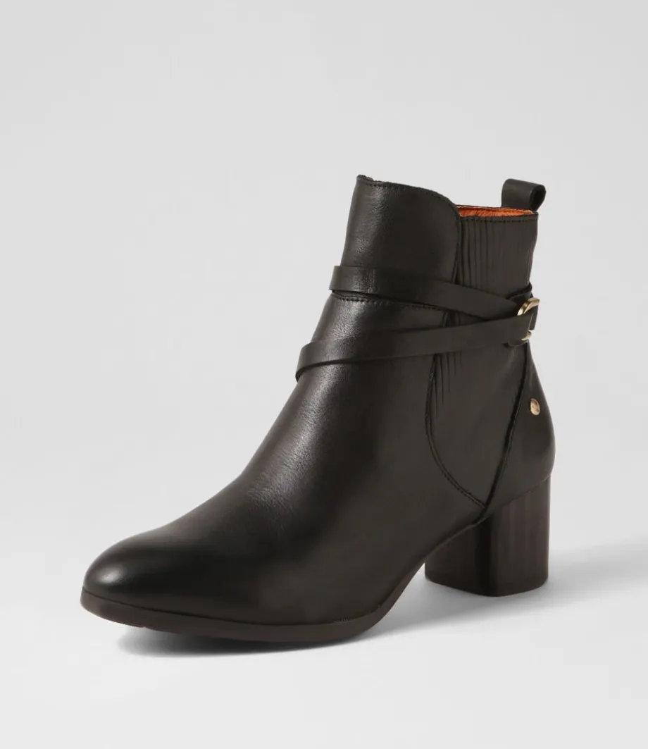 Calafat 41 Black Leather Chelsea Boots<PIKOLINOS Hot