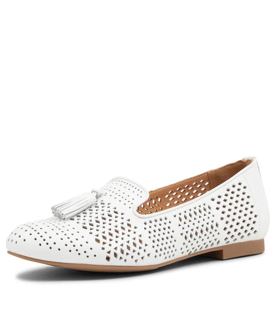 cambe_xf_white_leather_loafers_1.webp Cambe Xf White Leather Loafers<ZIERA Shop