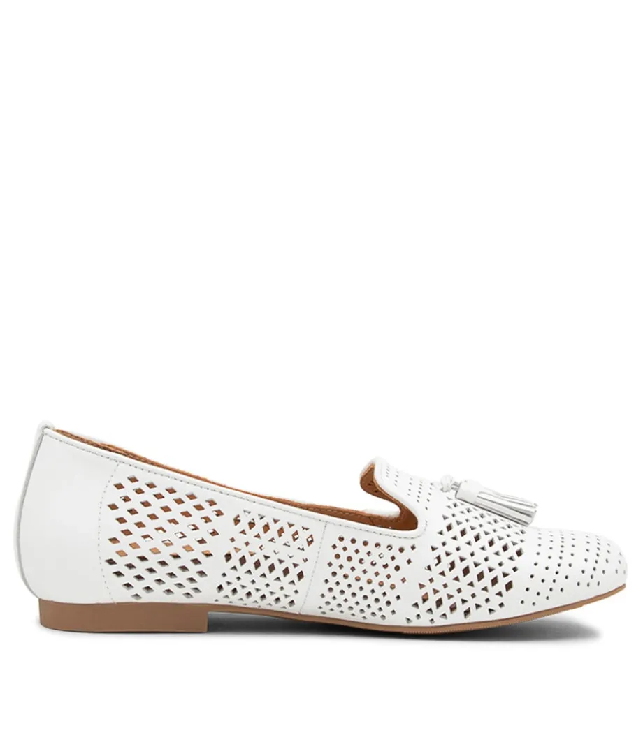 cambe_xf_white_leather_loafers_3.webp Cambe Xf White Leather Loafers<ZIERA Shop