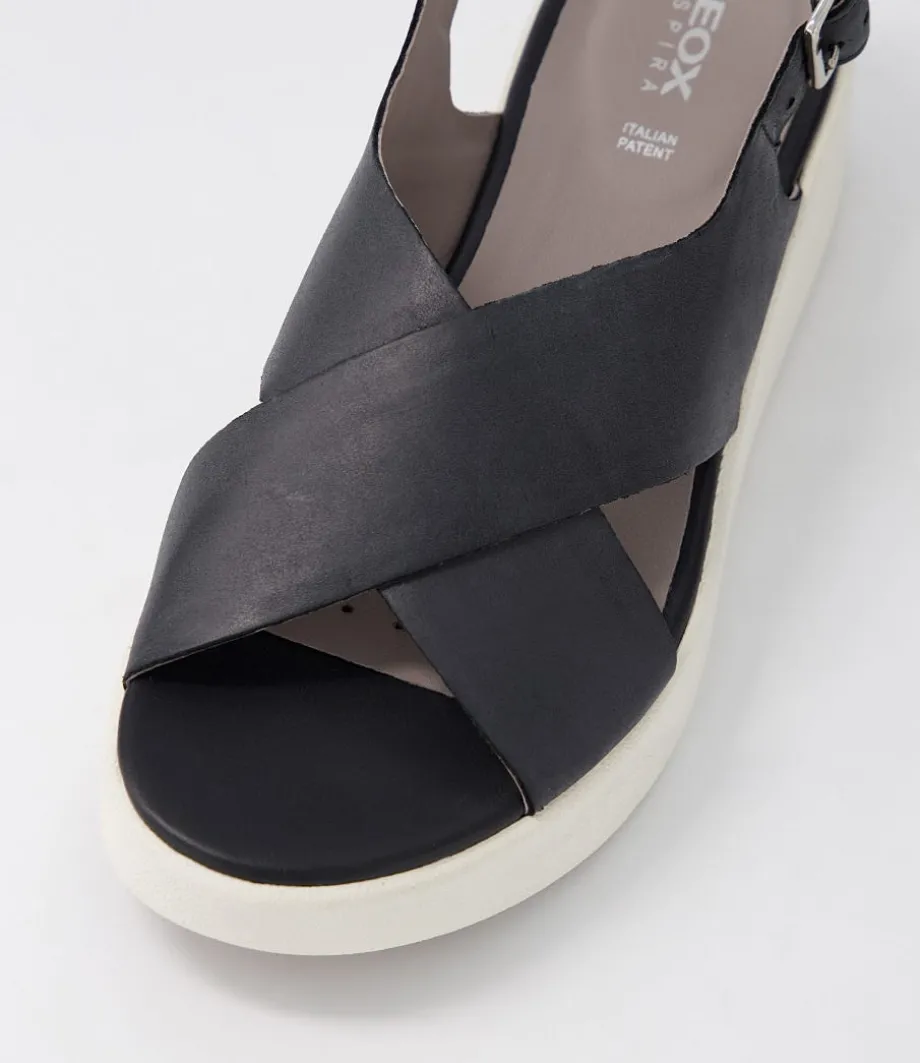 d_laudara_b_black_leather_sandals_3.webp D Laudara B Black Leather Sandals<GEOX Cheap