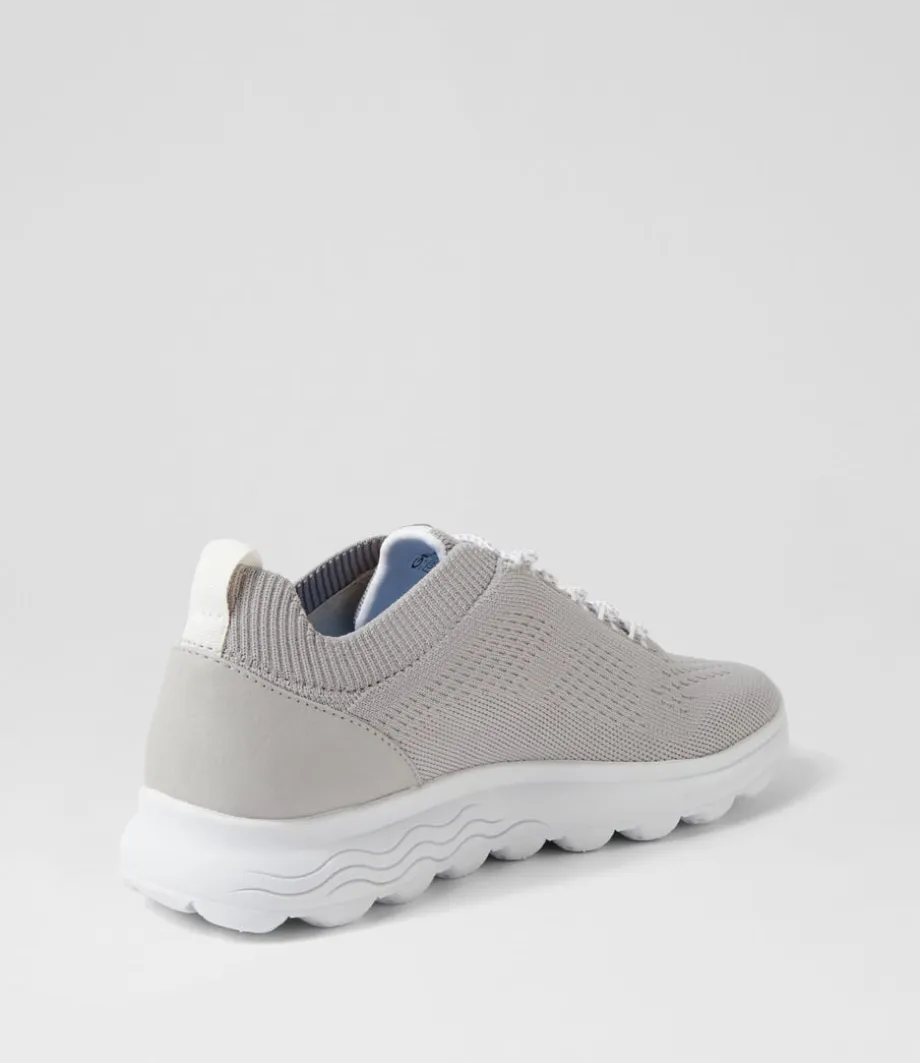 d_spherica_a_light_grey_knit_sneakers_2.webp D Spherica A Light Grey Knit Sneakers<GEOX Outlet