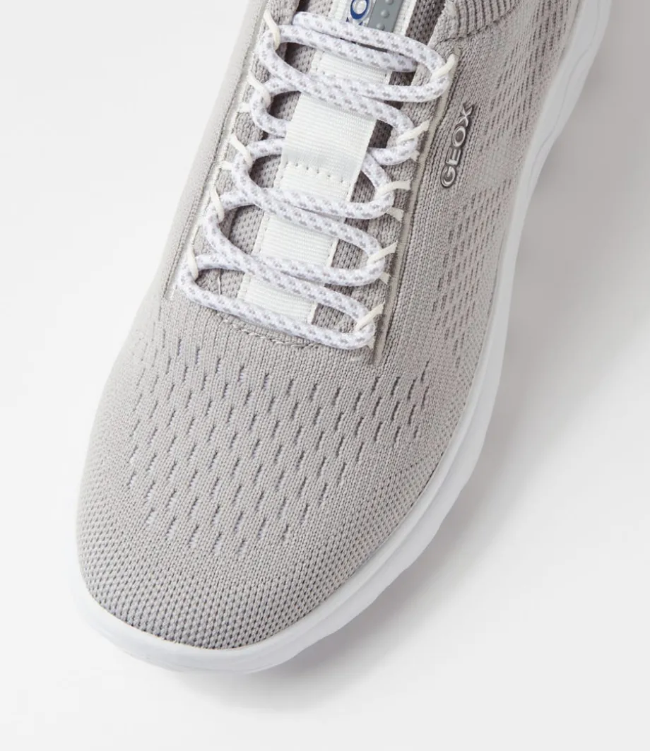 d_spherica_a_light_grey_knit_sneakers_3.webp D Spherica A Light Grey Knit Sneakers<GEOX Outlet