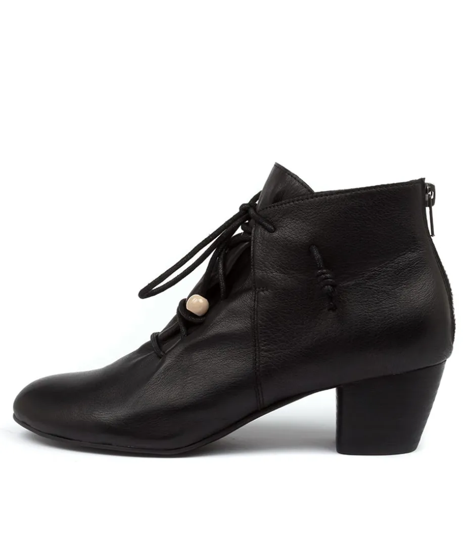 Defreeze Dj Black Black Heel Leather<DJANGO & JULIETTE Cheap