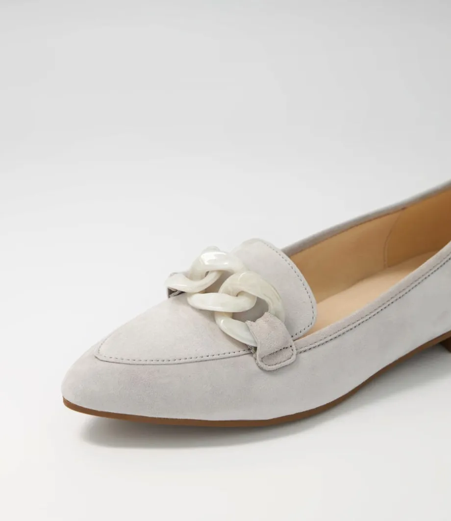 diego_light_grey_leather_loafers_4.webp Diego Light Grey Leather Loafers<GABOR Store