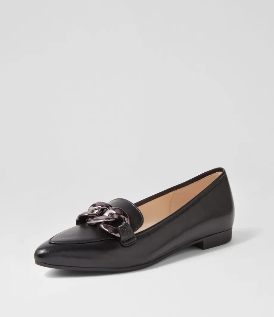 Diego Schwarz Leather Loafers<GABOR Cheap