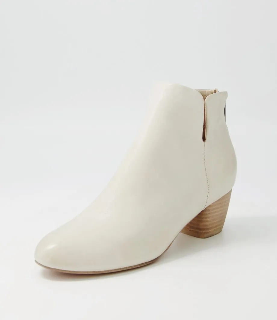 Dollars Almond Leather Ankle Boots<DJANGO & JULIETTE Cheap