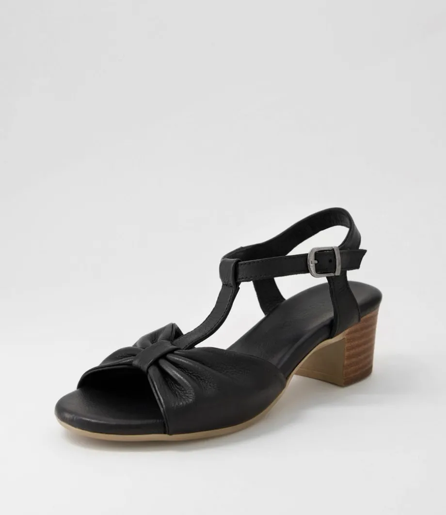 emin_black_leather_sandals_1.webp Emin Black Leather Sandals<DIANA FERRARI Cheap