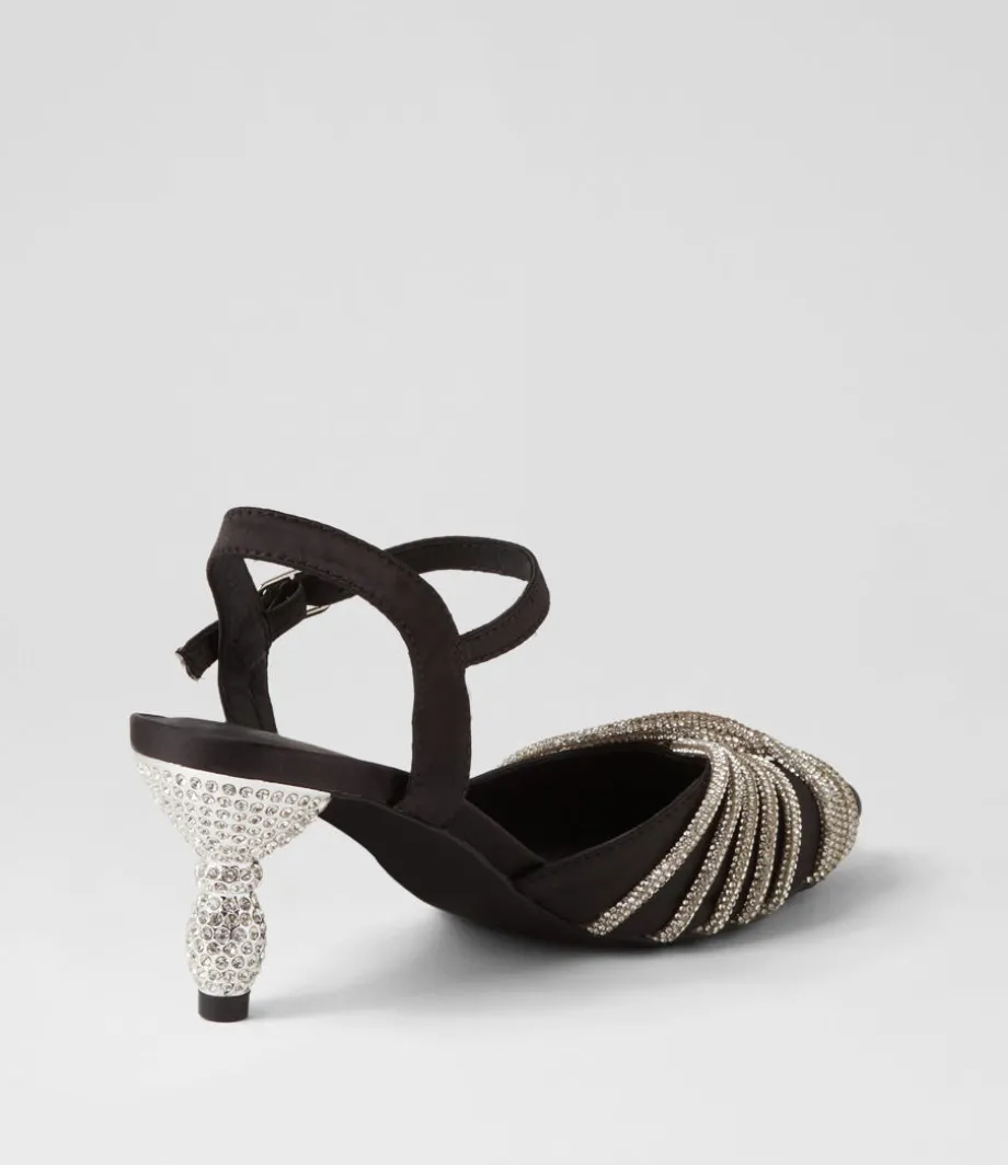 eugenie_black_satin_heels_2.webp Eugenie Black Satin Heels<DJANGO & JULIETTE Cheap