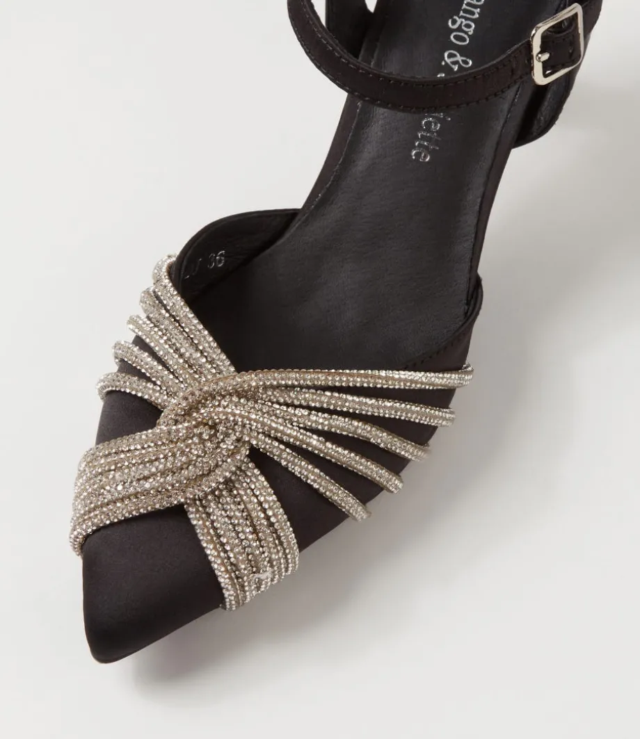 eugenie_black_satin_heels_4.webp Eugenie Black Satin Heels<DJANGO & JULIETTE Cheap