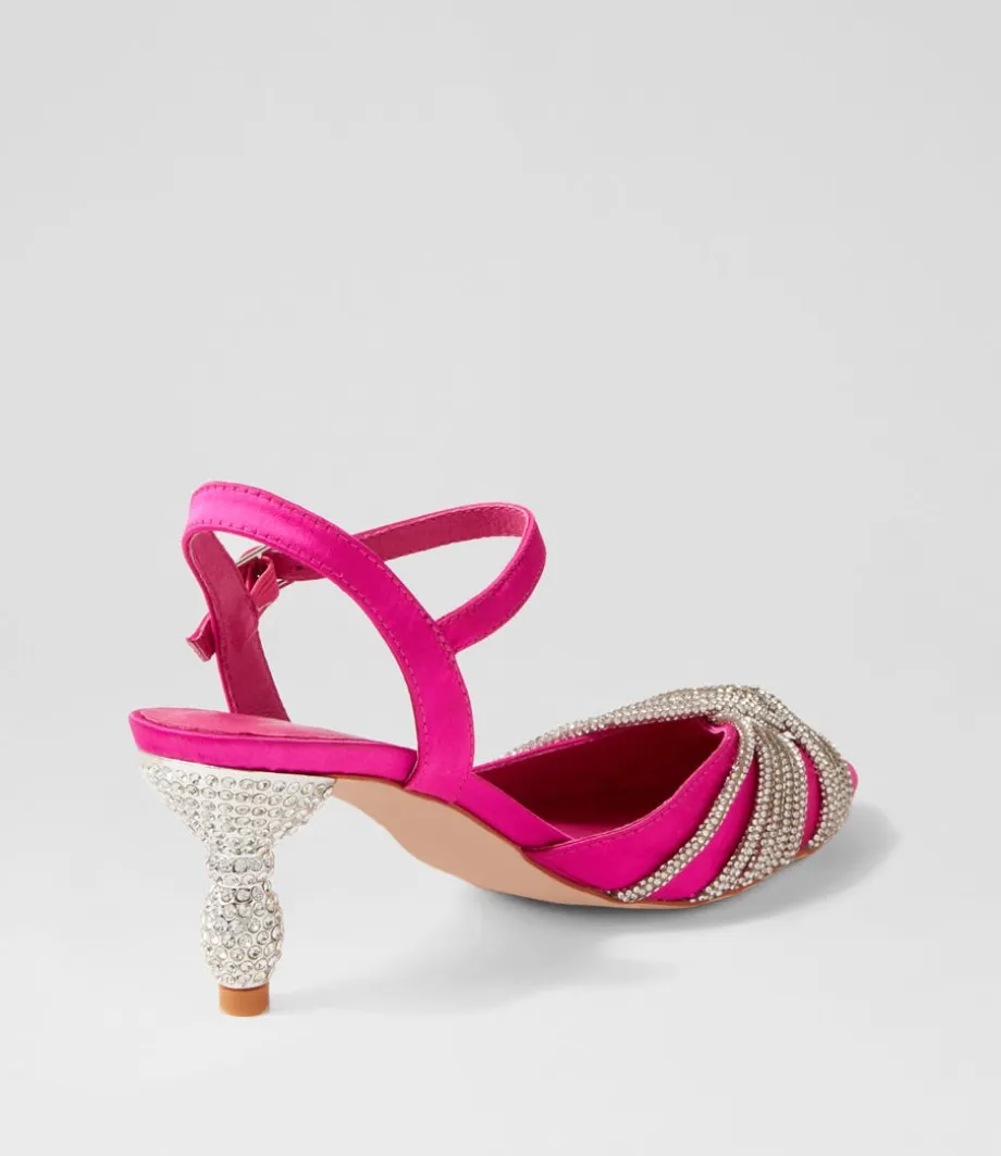 eugenie_hot_pink_satin_heels_2.webp Eugenie Hot Pink Satin Heels<DJANGO & JULIETTE Best