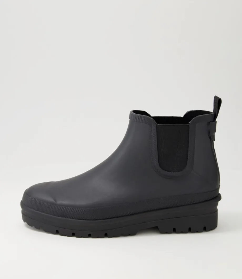 Everlane Black Gumboot Ankle Boots<DIANA FERRARI Outlet