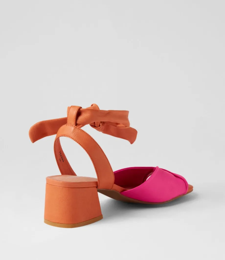 fearna_hot_pink_bright_orange_leather_sandals_2.webp Fearna Hot Pink Bright Orange Leather Sandals<DJANGO & JULIETTE New