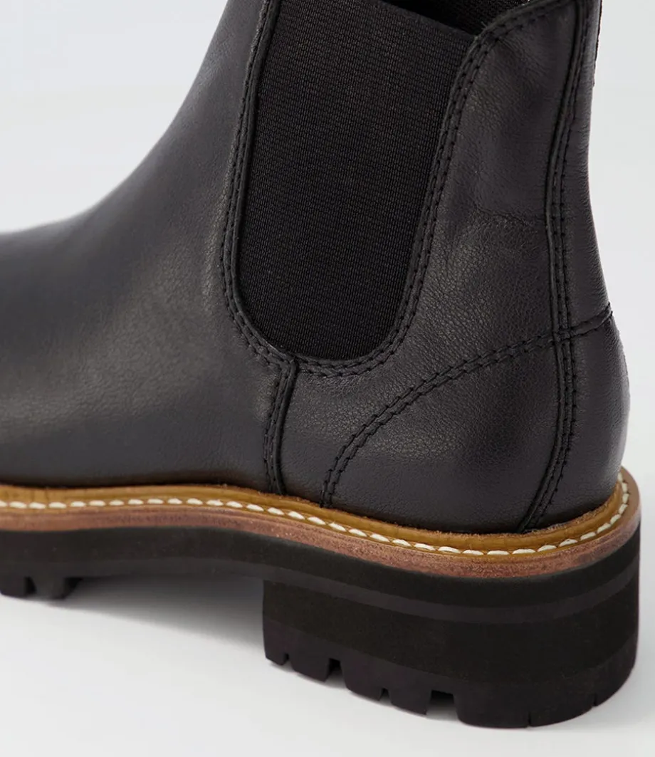 femi_black_tumble_leather_chelsea_boots_4.webp Femi Black Tumble Leather Chelsea Boots<DJANGO & JULIETTE New