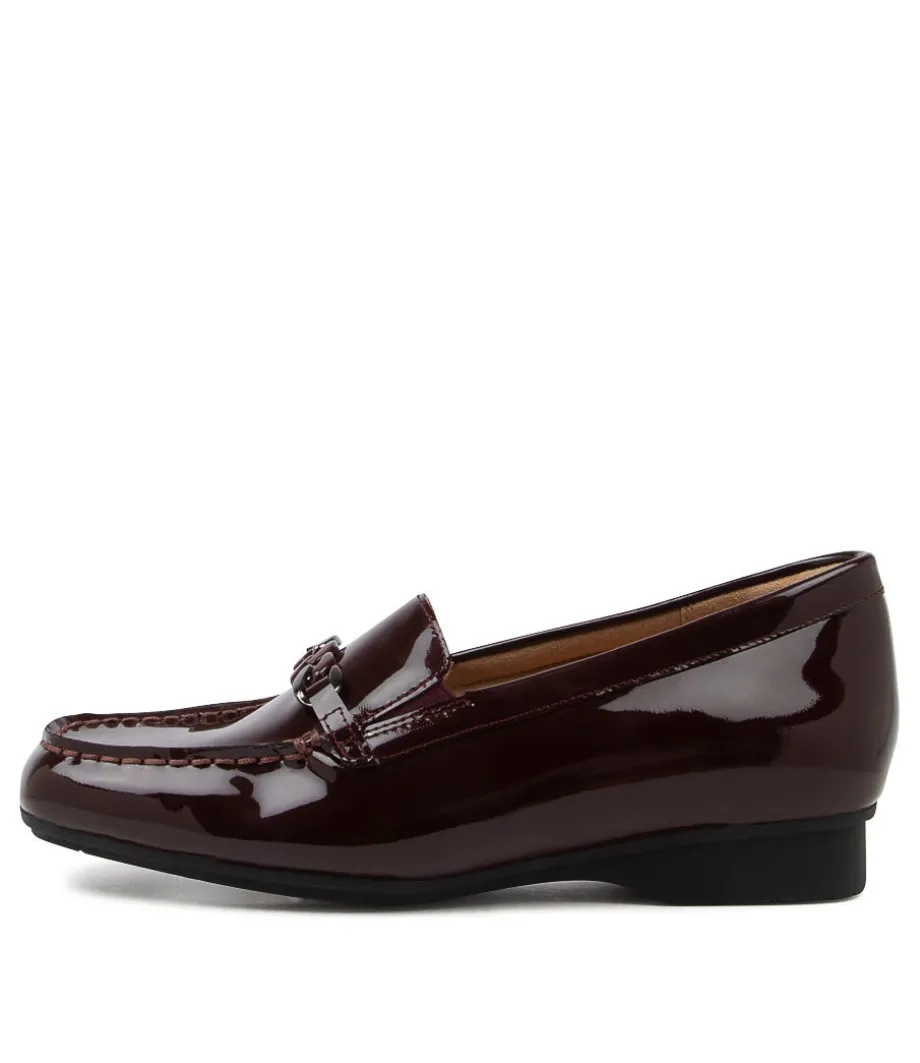 Fenders Xf Bordeaux Patent Leather Loafer<ZIERA Flash Sale