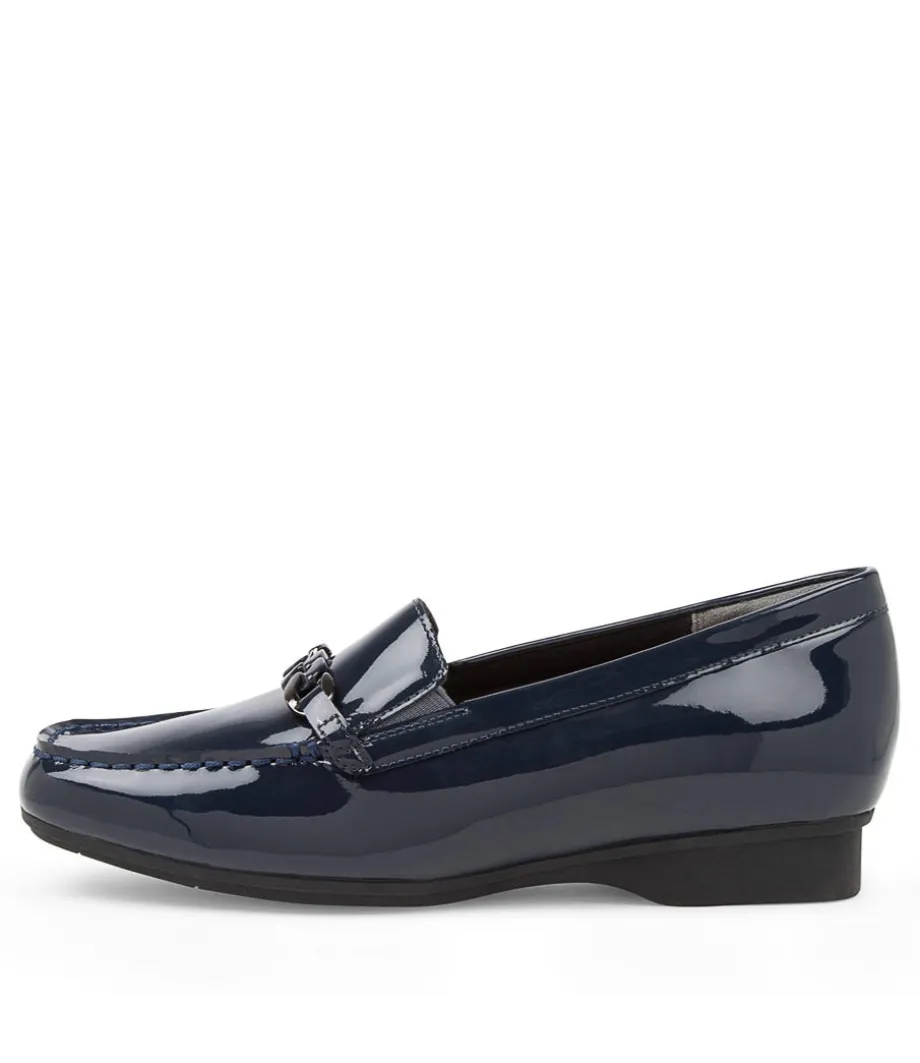 Fenders Xf Navy Patent Leather Loafer<ZIERA Best