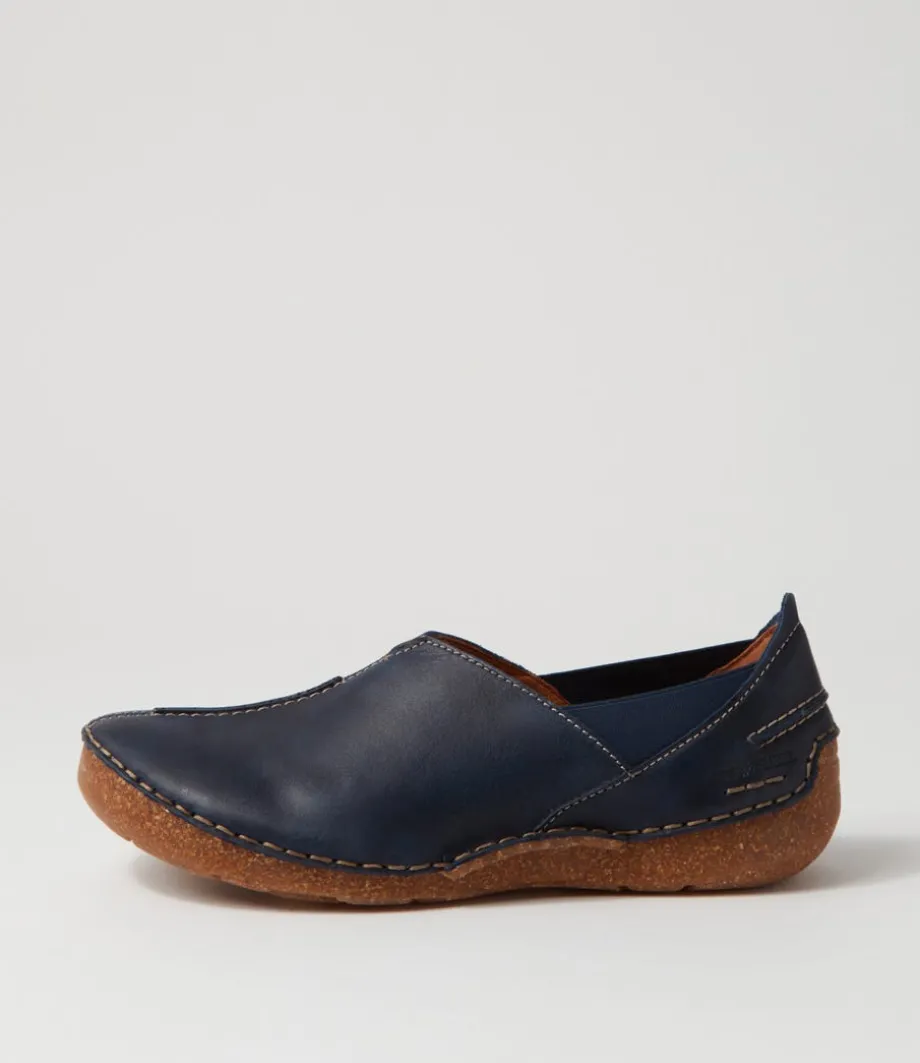 Fergey 69 Ocean Leather Flat Shoes<JOSEF SEIBEL Discount