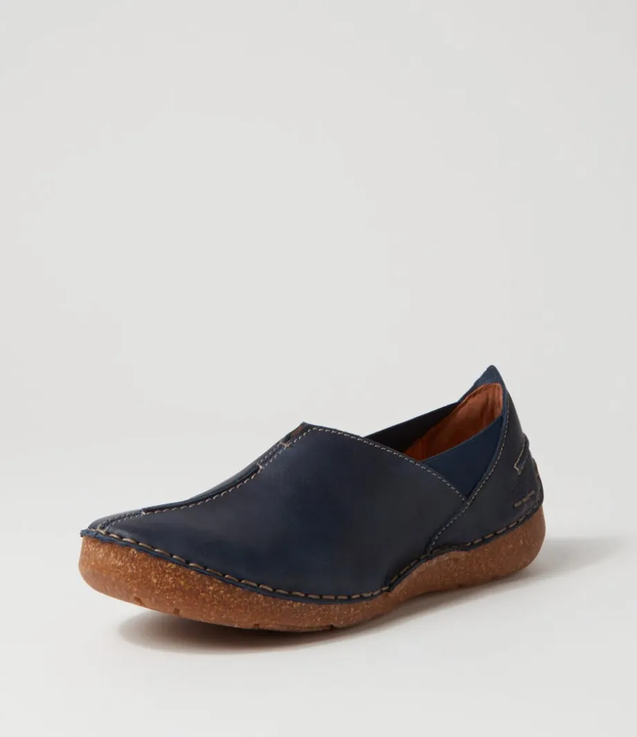 Fergey 69 Ocean Leather Flat Shoes<JOSEF SEIBEL Discount
