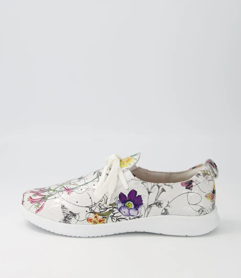 Finar Xf White Fields Leather Sneakers<ZIERA Online