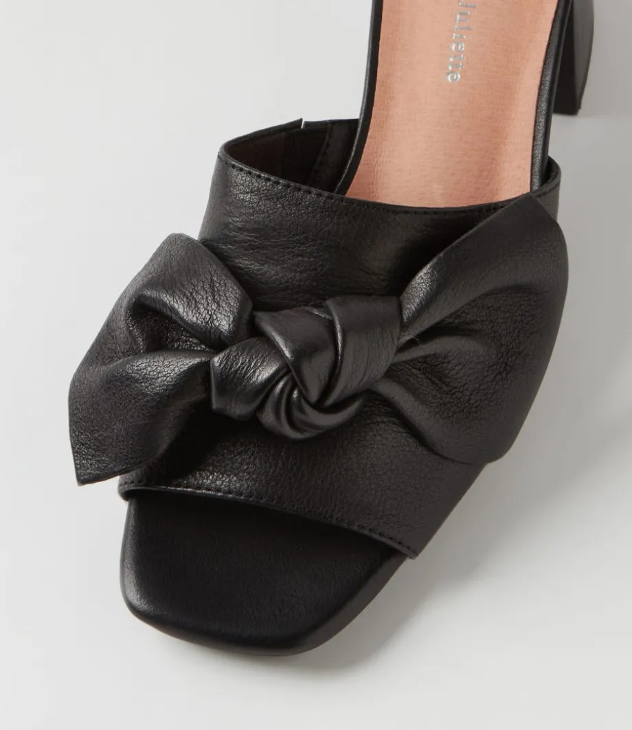 finchy_black_heel_leather_mules_3.webp Finchy Black Heel Leather Mules<DJANGO & JULIETTE Sale