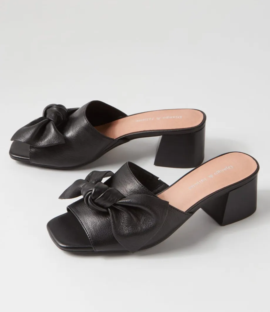 finchy_black_heel_leather_mules_4.webp Finchy Black Heel Leather Mules<DJANGO & JULIETTE Sale