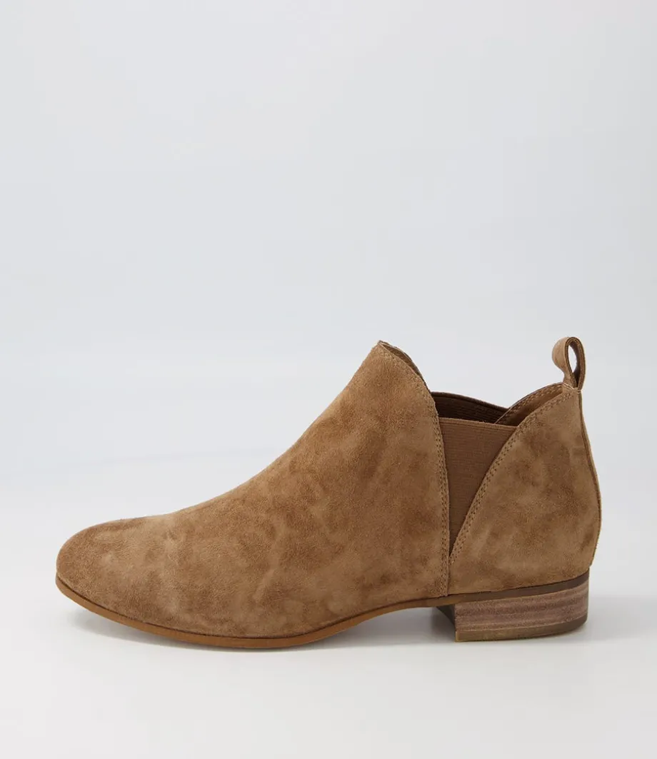 Foe Light Choc Suede Chelsea Boots<DJANGO & JULIETTE Flash Sale