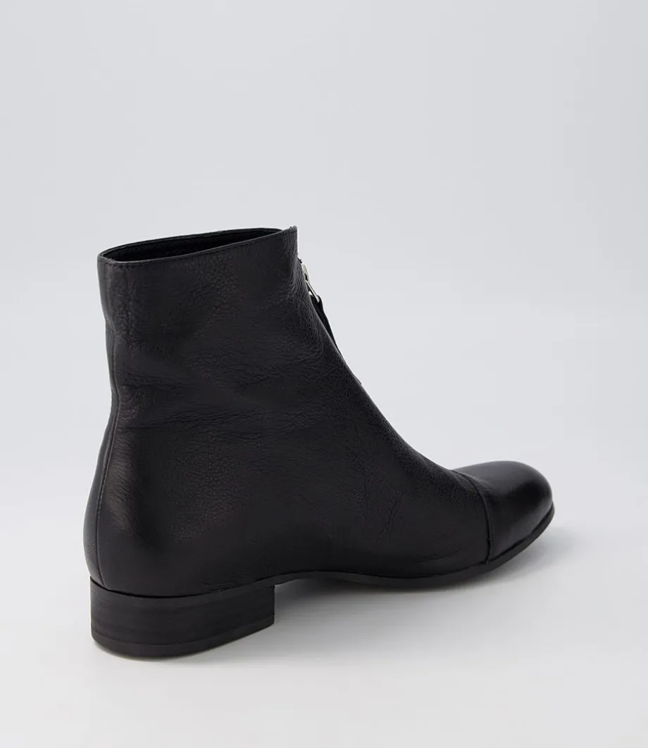 funda_black_leather_ankle_boots_2.webp Funda Black Leather Ankle Boots<DJANGO & JULIETTE Outlet
