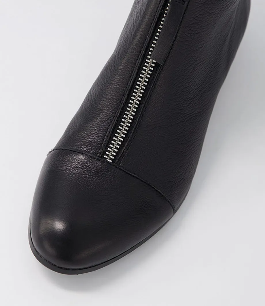funda_black_leather_ankle_boots_3.webp Funda Black Leather Ankle Boots<DJANGO & JULIETTE Outlet